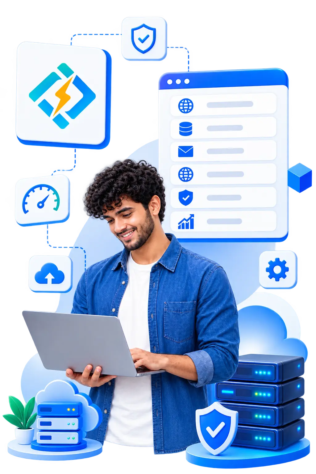 VyomCloud Webuzo VPS hosting control panel