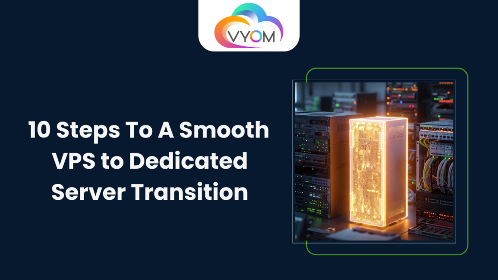 VPS to dedicated server transition