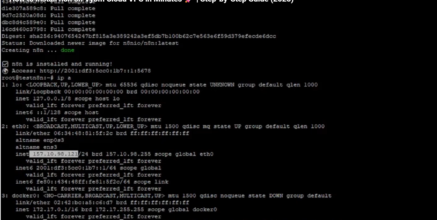 Access Your n8n Dashboard