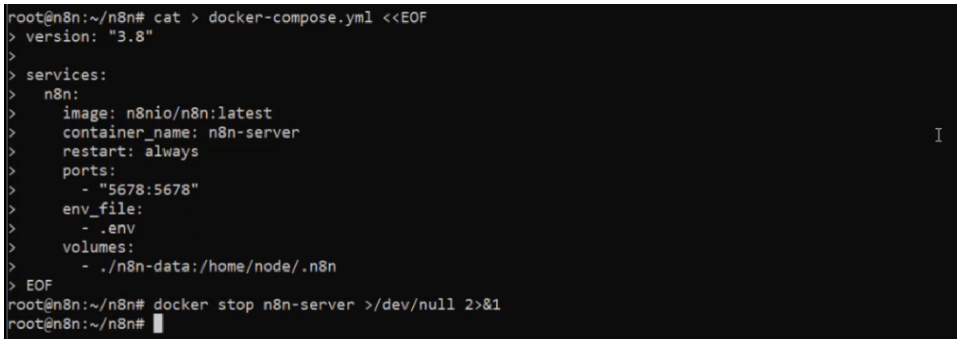 Create docker-compose.yml