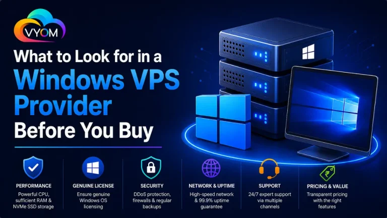 What to Look for in a Windows VPS Provider Before You Buy