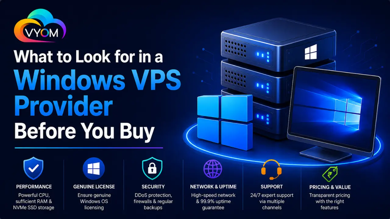 What to Look for in a Windows VPS Provider Before You Buy