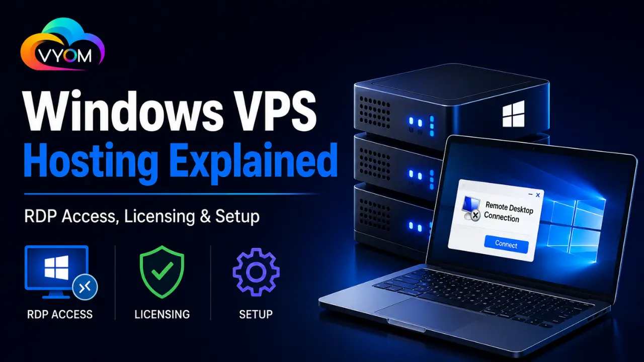 Windows VPS Hosting Explained: RDP Access, Licensing & Setup