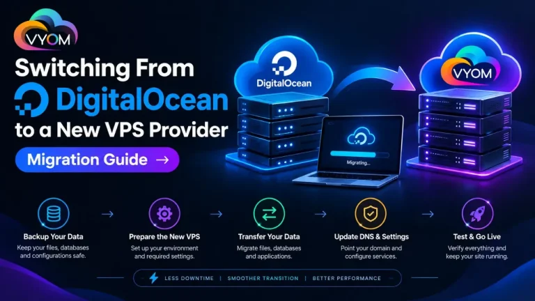 Switching From DigitalOcean to a New VPS: Migration Guide