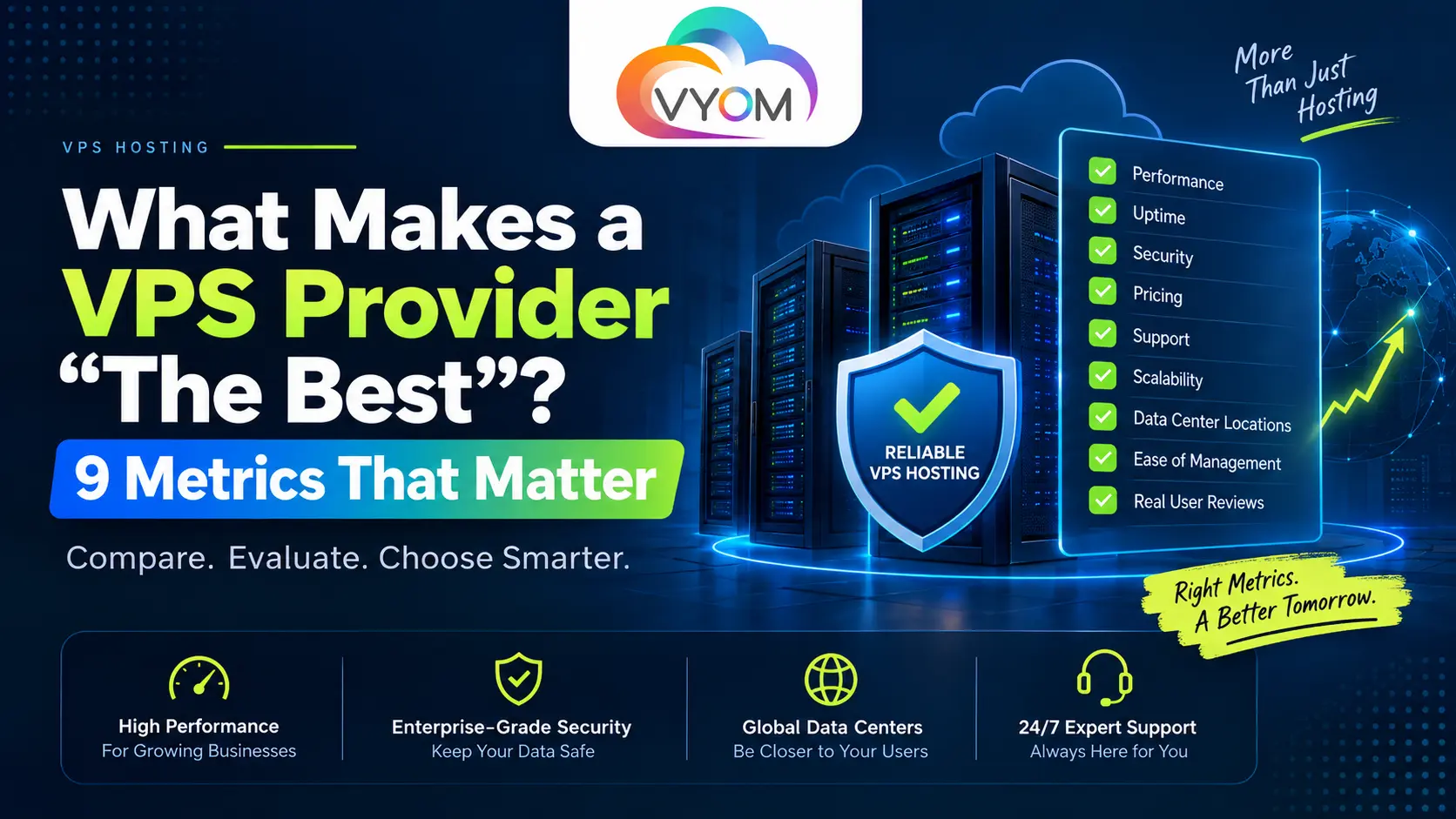 What Makes a VPS Provider The Best 9 Metrics That Matter
